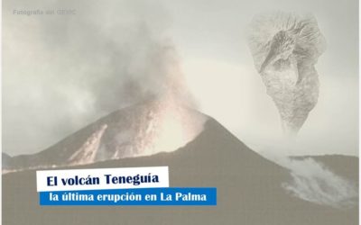 Volcán de Teneguía, la penúltima erupción en Canarias